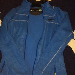 Fleece lined under armour jacket